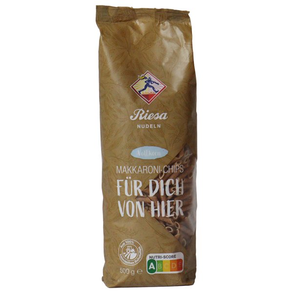 Vollkorn Makkaroni Chips, 500 g, SONDERAKTION 2 für 1